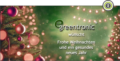 greentronic wnscht Frohe Weihnachten und ein gesundes neues Jahr 2026