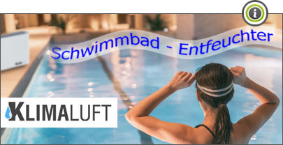 KLIMALUFT Schwimmbad-Entfeuchter