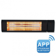 VASNER Premium Infrarot-Heizstrahler Appino 20 schwarz 2000W+App