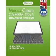 MeacoClean CA HEPA 119x5 Ersatzfilter