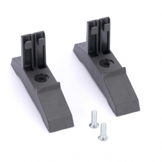 VASNER  Standfe aus Kunststoff fr Konvi Hybrid Infrarotheizungen schwarz