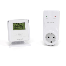VASNER VDTF-AS Digital Thermostat Set Funk mit Steckdosen - Empfnger