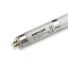 PlusLamp UV-Röhre 8 Watt splitterfrei 300mm Leuchtstoffröhre