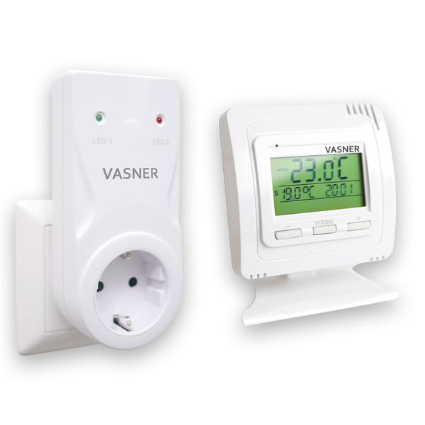 VASNER Funk-Thermostat Steckdosen Set VFTB-AS f. Infrarotheizung