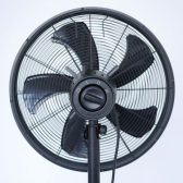 VASNER Ventury S Design Stand-Ventilator schwarz-matt