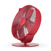 Stadler Form Edelstahl Tischventilator Tim Tischlfter chili red:mit USB-Kabel