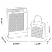 Argoclima Ulisse 13DCI ECO Klimaanlage mit externem Kondensator