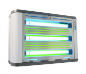 halo 2x 45 Aqua IP45 UV-Insektenvernichter Edelstahl 240qm (HL2X45 IPX)