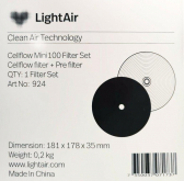 LightAir mini 100 CellFlow-Partikelfilter incl. Vorfilter (Eco Precision-Filter Set)