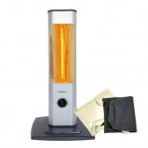 VASNER StandLine Mini 15 Stand Heizstrahler m. Cape 1500 W silber