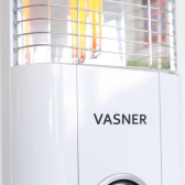 VASNER StandLine Mini 15 Stand Heizstrahler m. Cape 1500 W weiss