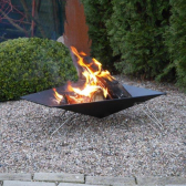 VASNER Merive M3 Feuerschale schwarz Garten