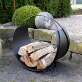 VASNER Situro S1 Kaminholzkorb schwarz