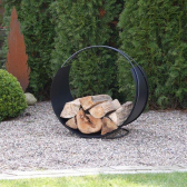 VASNER Situro S1 Kaminholzkorb schwarz