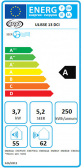 Argoclima Ulisse 13DCI ECO Klimaanlage mit externem Kondensator, WiFi