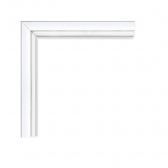 VASNER Zipris S Classic Infrarotheizung Spiegel 700 W mit Chrom-Rahmen