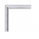 VASNER Zipris S Classic Infrarotheizung Spiegel 700W mit Titan-Rahmen