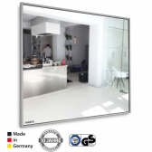 VASNER Zipris S Classic Infrarotheizung Spiegel 500W mit Titan-Rahmen