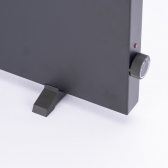 VASNER  Standfe aus Kunststoff fr Konvi Hybrid Infrarotheizungen schwarz