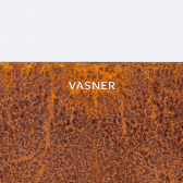VASNER Merive M3 Feuerschale Edel-Rost Terrasse