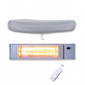 VASNER Premium Infrarot-Heizstrahler Teras X 20 2000W silber+ Schutzhlle