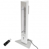 VASNER HeatTower Carbon 2500W Standheizstrahler wei IP65 Schutz  VHTW25