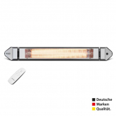 VASNER Teras 25 Premium Carbon Terrassen-Heizstrahler 2500 W IP65 schwarz