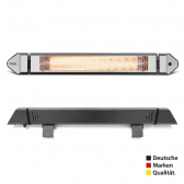 VASNER Teras 25 Premium Carbon Terrassen-Heizstrahler 2500 W IP65 schwarz
