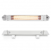 VASNER Teras 25 Premium Carbon Terrassen-Heizstrahler 2500 W IP65 wei