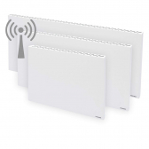 VASNER Konvi RX 600 Watt Funk Hybrid Infrarotheizung mit Funk-Modul  (60x60x4,3cm)