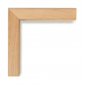 VASNER Zipris S Infrarotheizung Spiegel Wood 600 Watt Buche Massivholz-Rahmen