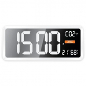 techno line Luftqualittsmessgert WL1040 CO2, Luftgte-Monitor mit Uhr