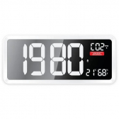 techno line Luftqualittsmessgert WL1040 CO2, Luftgte-Monitor mit Uhr