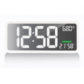 techno line Luftqualittsmessgert WL1040 CO2, Luftgte-Monitor mit Uhr