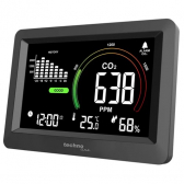 techno line Luftqualittsmessgert WL1028 CO2, Luftgte-Monitor mit Alarmfunktion