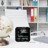 techno line Luftqualittsmessgert WL 1025 mit CO2-und Luftgte-Anzeige