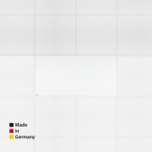 VASNER InfraRaster 60x60cm 700W Metall wei 60D Doppelfeld-Deckenheizung:Odenwalddecke
