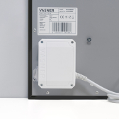 VASNER Citara 700 Watt T RX Funk Tafelheizung schwarz (Gren 300W -1100W)