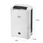 ecoair DD1 Simple MK3 - Adsorptionstrockner (Schwarz):Drehknopf u. Schieberegler
