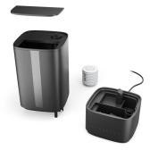 Stadler Form Oliver - Ultraschall-Luftbefeuchter schwarz: mit UV-Lampe