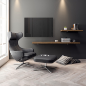 VASNER Zipris GR Infrarot Glasheizung 250 W Rahmenlos schwarz: 35 x 90 x 2 cm