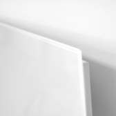 VASNER Zipris 250 GR Infrarot Glasheizung 250 W Rahmenlos wei�: 35 x 90 x 2 cm