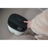 MeacoDry Arete� One 6L Luftentfeuchter / Luftreiniger schwarz: kompakt u. energieeffizient