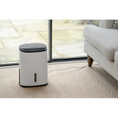 MeacoDry Arete� One 6L Luftentfeuchter / Luftreiniger schwarz: kompakt u. energieeffizient