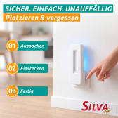Silva I-Trap-030F UV-LED-Fruchtfliegenschutz: incl. Folienset (5 Folien)