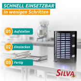 iGu�FR 6006 UV-LED-Fangreflektor:Profi-LED-Fluginsektenfalle mit Klebefolie
