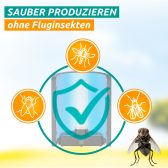 iGu�FR 6006 UV-LED-Fangreflektor:Profi-LED-Fluginsektenfalle mit Klebefolie