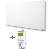 VASNER Citara M 1100 Watt Infrarotheizung wei� + Thermostat VUTX3