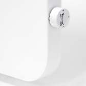 VASNER Konvi Plus 900W Infrarotheizung rund wei� + Thermostat VUTX3