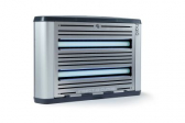 halo 30 UV- Insektenvernichter Klebefolie Fliegenfalle 2x15 Watt HL30 silber